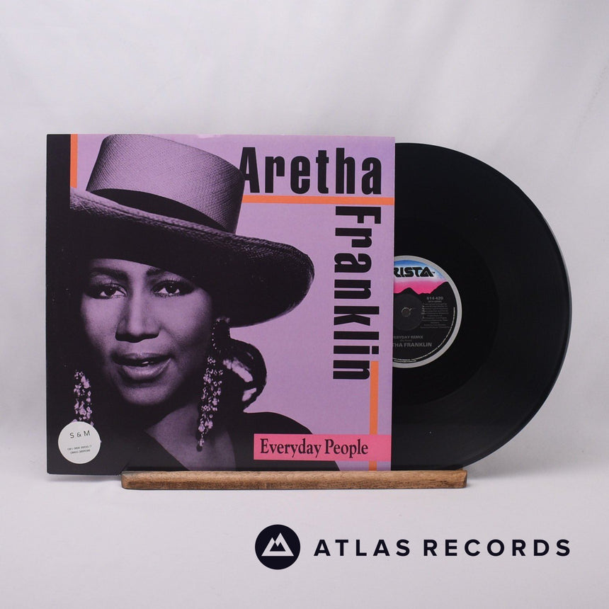 Aretha Franklin Everyday People 12" Vinyl Record - Front Cover & Record