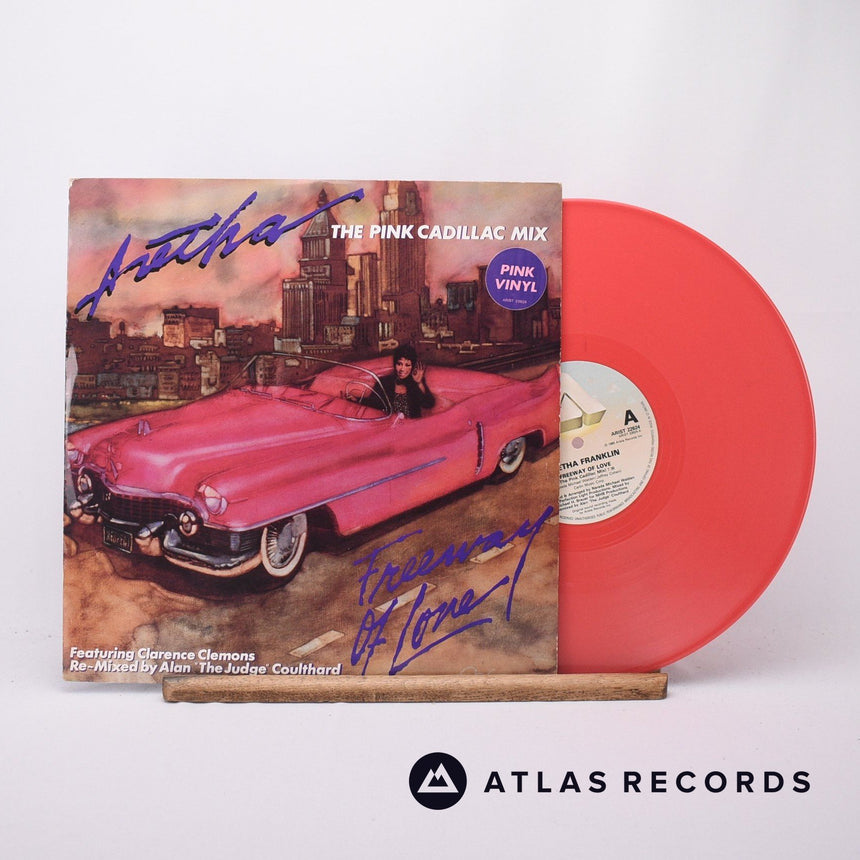 Aretha Franklin - Freeway Of Love - 12" Vinyl Record - EX/VG+