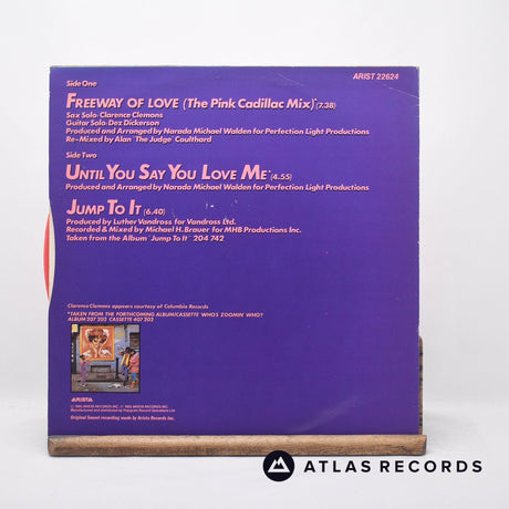 Aretha Franklin - Freeway Of Love - 12" Vinyl Record - VG+/EX