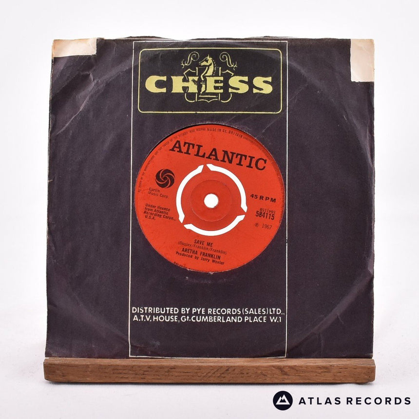 Aretha Franklin - Respect - 7" Vinyl Record - VG+/VG+
