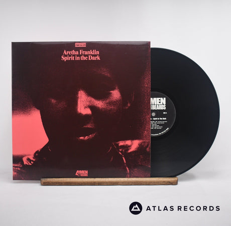 Aretha Franklin Spirit In The Dark LP Vinyl Record - Front Cover & Record