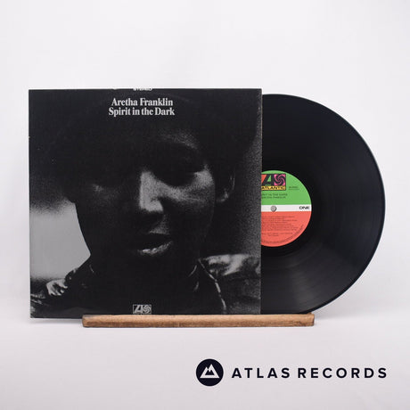 Aretha Franklin Spirit In The Dark LP Vinyl Record - Front Cover & Record