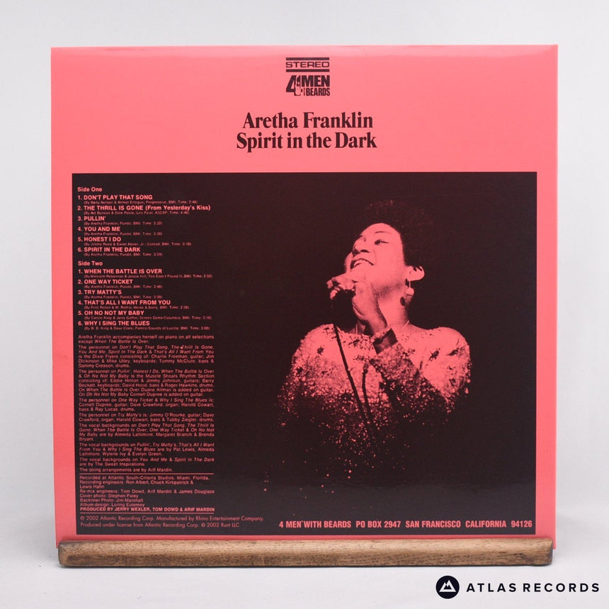 Aretha Franklin - Spirit In The Dark - 180G LP Vinyl Record - NM/EX