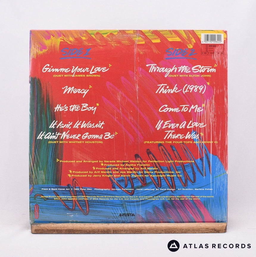 Aretha Franklin - Through The Storm - Sealed LP Vinyl Record - NM/Mint (New)