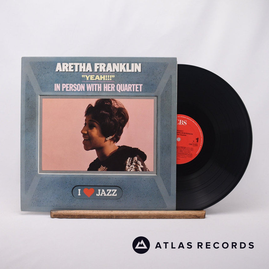 Aretha Franklin Yeah!!! LP Vinyl Record - Front Cover & Record