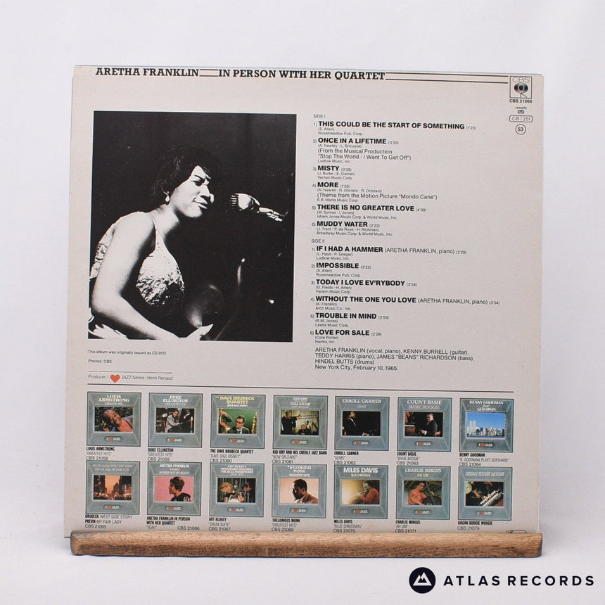 Aretha Franklin - Yeah!!! - Reissue LP Vinyl Record - EX/EX