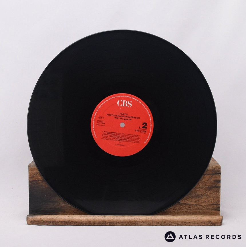 Aretha Franklin - Yeah!!! - Reissue LP Vinyl Record - EX/EX