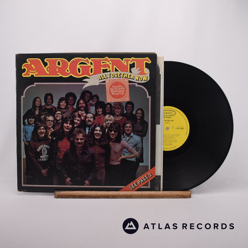 Argent All Together Now LP Vinyl Record - Front Cover & Record