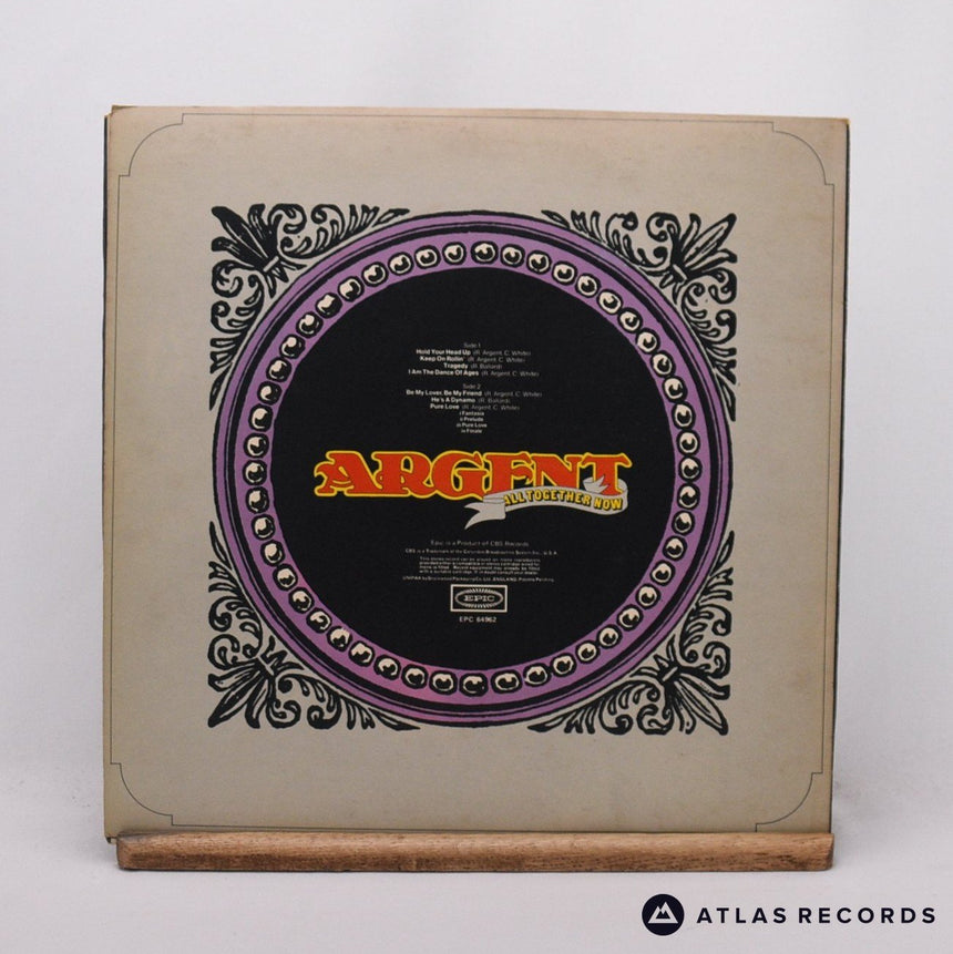 Argent - All Together Now - Insert Gatefold LP Vinyl Record - EX/EX