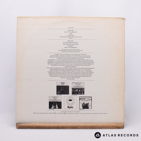 Argent - The Argent Anthology - A Collection Of Greatest Hits - LP Vinyl Record