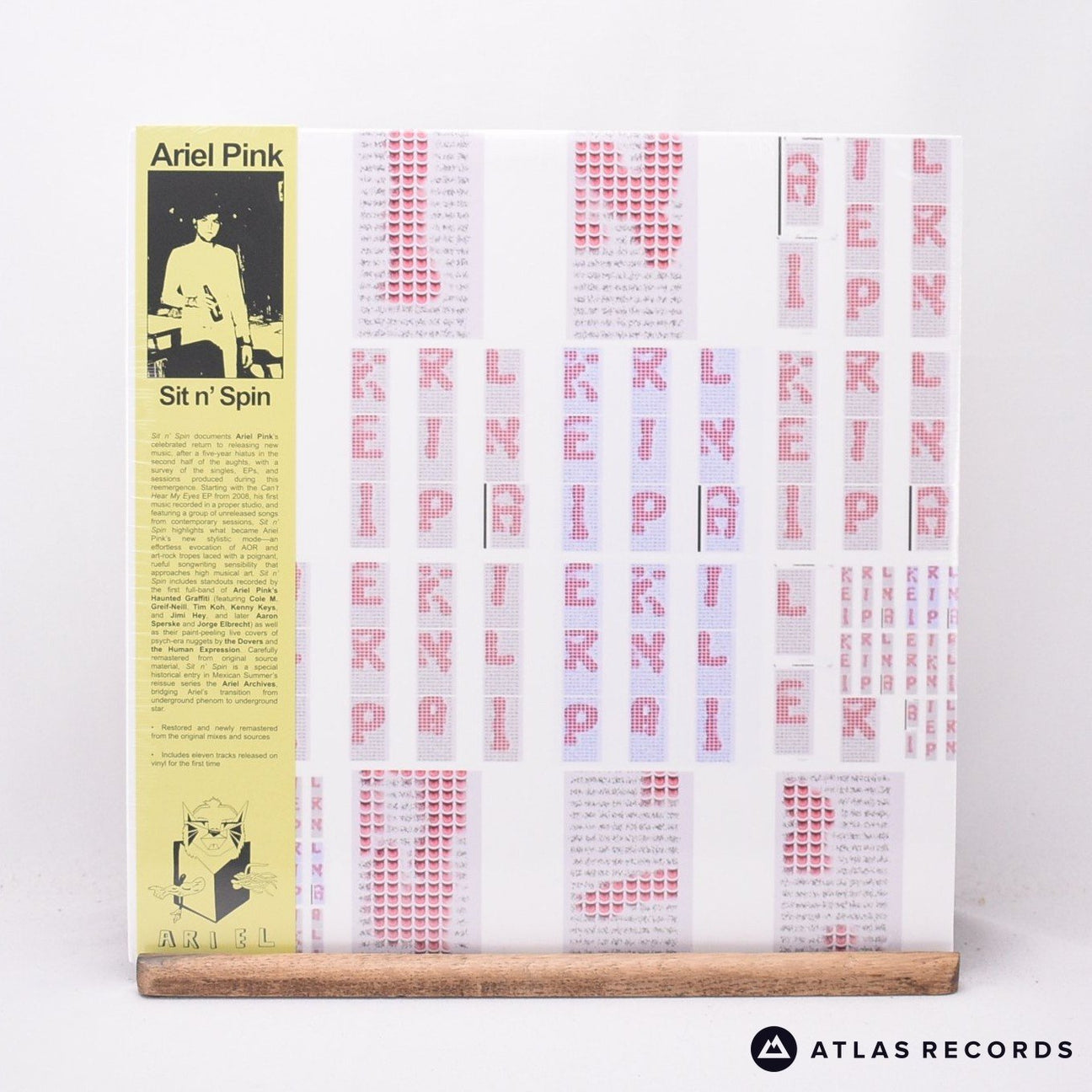 Ariel Pink's Haunted Graffiti Sit n' Spin LP Vinyl Record - Front Cover & Record
