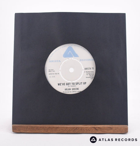 Arlan Greene We've Got To Split Up 7" Vinyl Record - In Sleeve