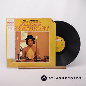 Arlo Guthrie Alice's Restaurant LP Vinyl Record - Front Cover & Record
