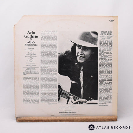 Arlo Guthrie - Alice's Restaurant - Reissue LP Vinyl Record - VG+/EX