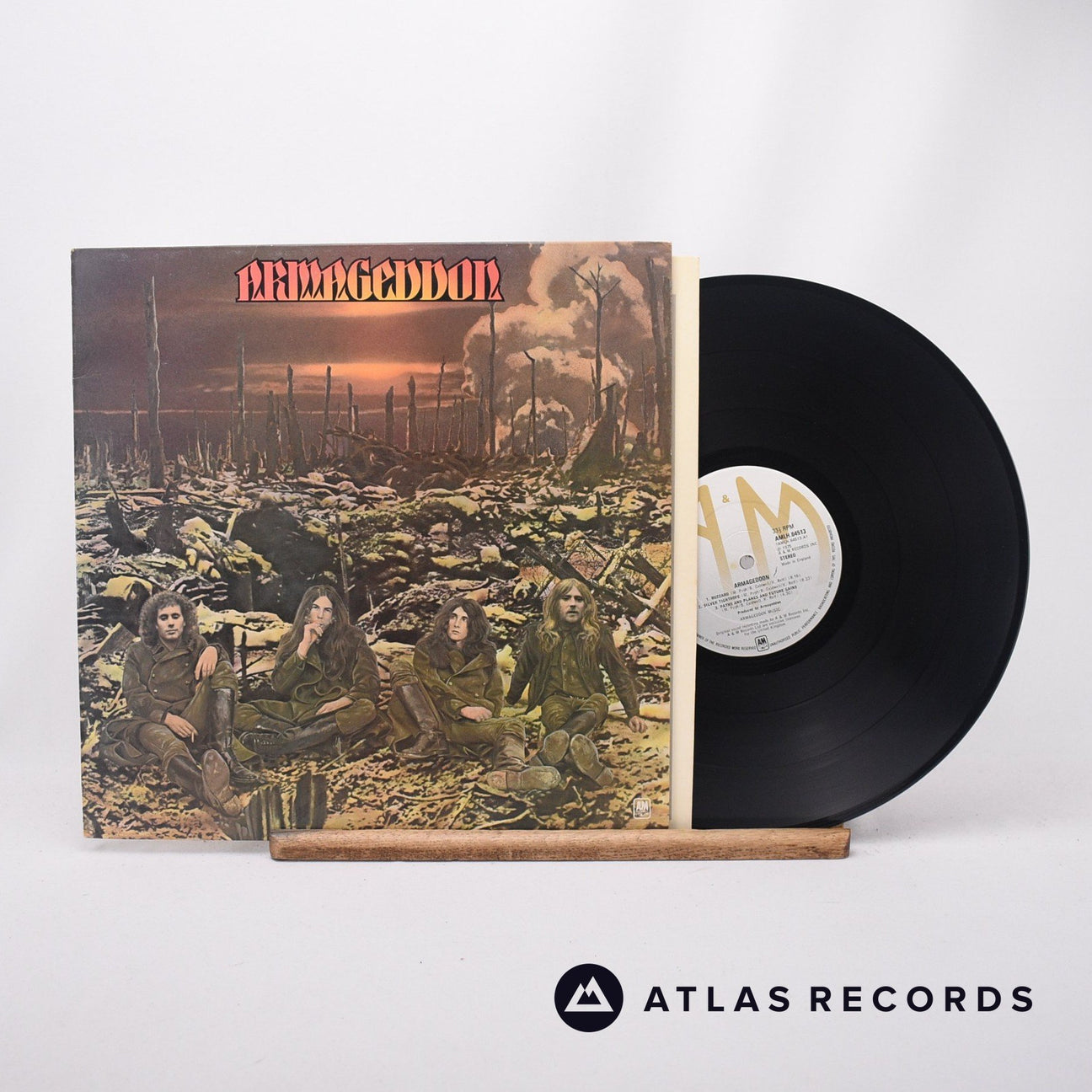 Armageddon Armageddon LP Vinyl Record - Front Cover & Record