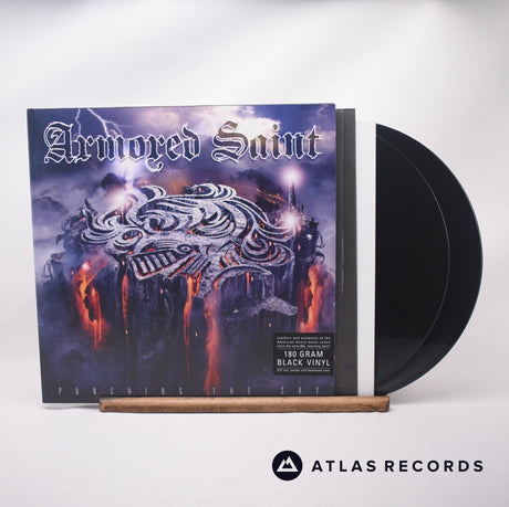 Armored Saint Punching The Sky Double LP Vinyl Record - Front Cover & Record