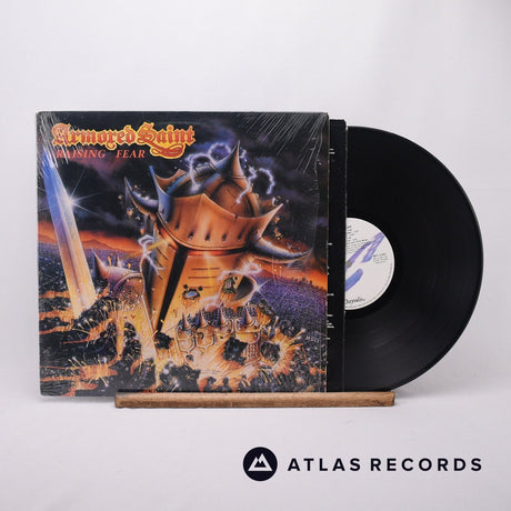 Armored Saint Raising Fear LP Vinyl Record - Front Cover & Record