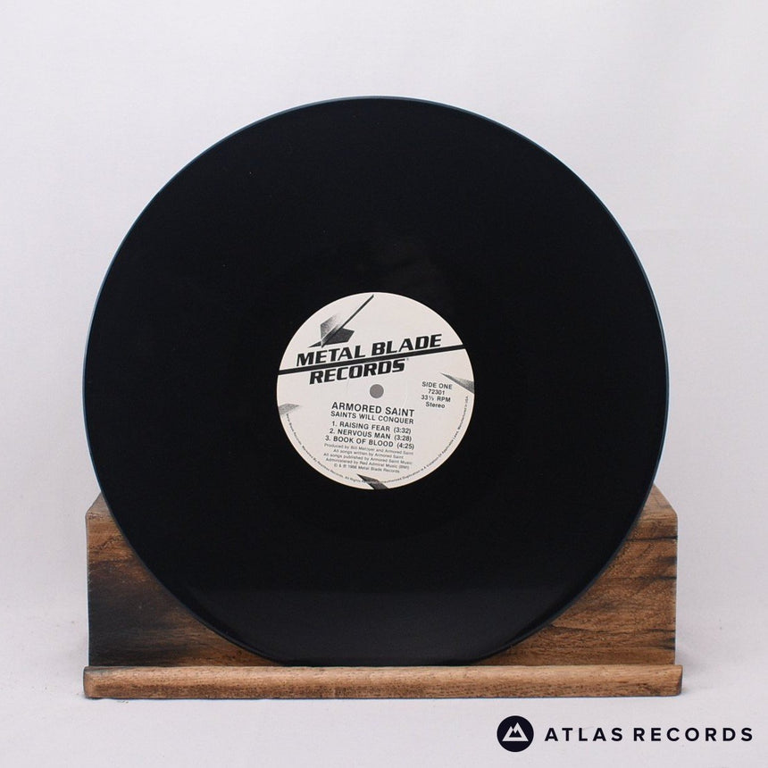 Armored Saint - Saints Will Conquer - Insert 12" Vinyl Record - EX/EX