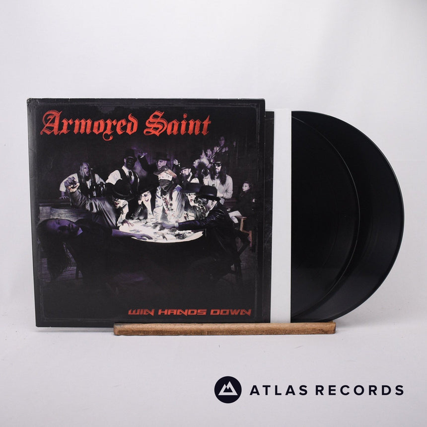 Armored Saint Win Hands Down 2 x 12" Vinyl Record - Front Cover & Record