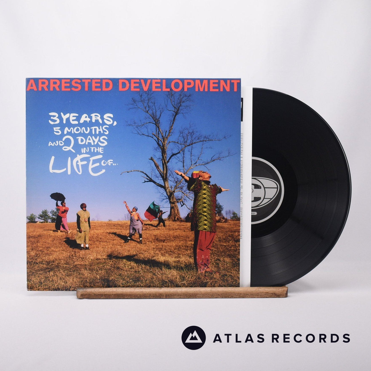 Arrested Development 3 Years, 5 Months And 2 Days In The Life Of... LP Vinyl Record - Front Cover & Record