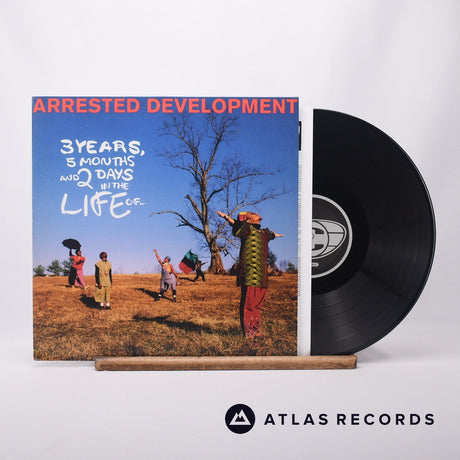 Arrested Development 3 Years, 5 Months And 2 Days In The Life Of... LP Vinyl Record - Front Cover & Record