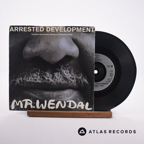 Arrested Development Mr Wendal 7" Vinyl Record - Front Cover & Record