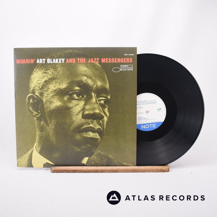 Art Blakey & The Jazz Messengers Moanin' LP Vinyl Record - Front Cover & Record