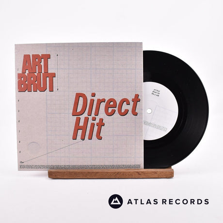 Art Brut Direct Hit 7" Vinyl Record - Front Cover & Record