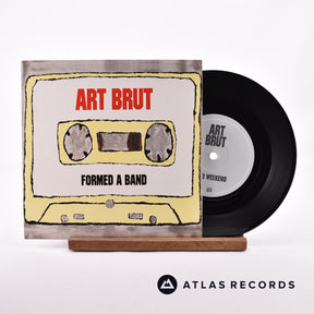 Art Brut Formed A Band 7" Vinyl Record - Front Cover & Record