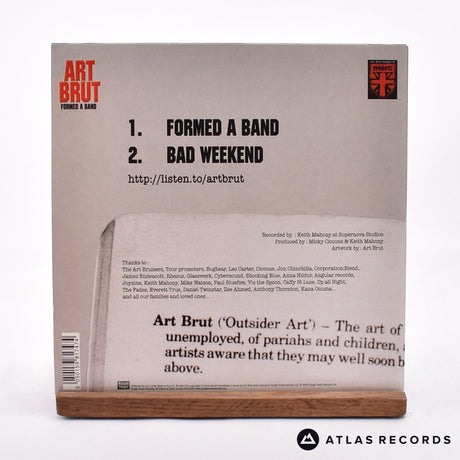 Art Brut - Formed A Band - 7" Vinyl Record - NM/NM