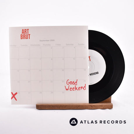 Art Brut Good Weekend 7" Vinyl Record - Front Cover & Record
