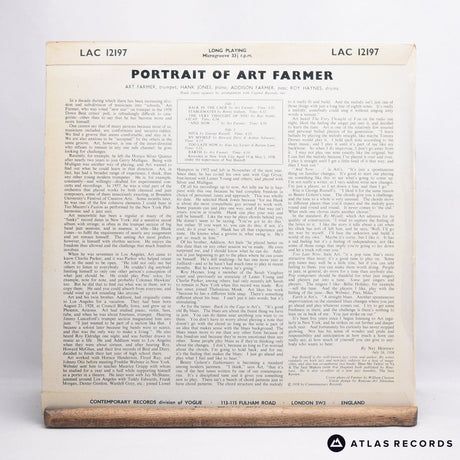 Art Farmer - Portrait Of Art Farmer - LP Vinyl Record - EX/EX