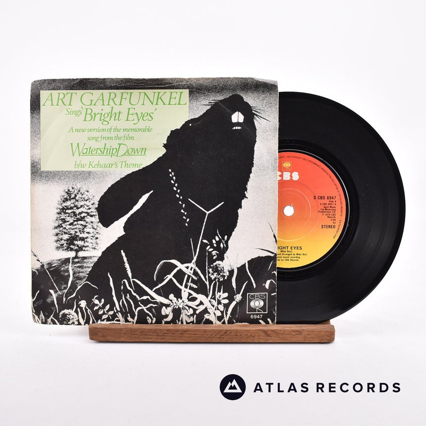 Art Garfunkel Bright Eyes 7" Vinyl Record - Front Cover & Record