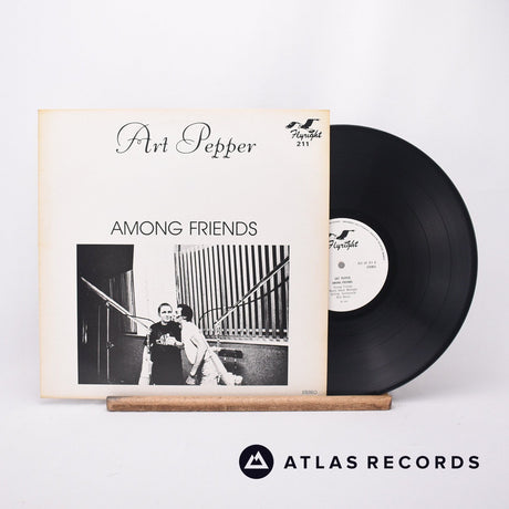 Art Pepper Among Friends LP Vinyl Record - Front Cover & Record