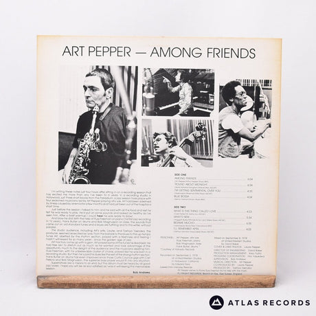 Art Pepper - Among Friends - LP Vinyl Record - VG+/EX