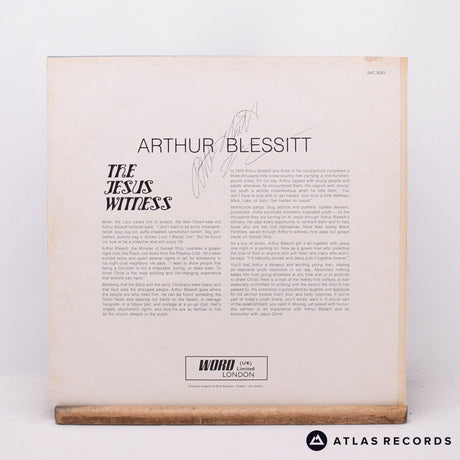 Arthur Blessitt - The Jesus Witness - Signed LP Vinyl Record - VG+/EX