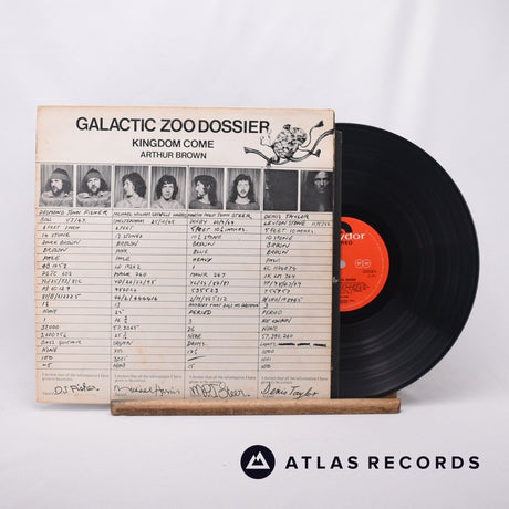 Arthur Brown's Kingdom Come Galactic Zoo Dossier LP Vinyl Record - Front Cover & Record
