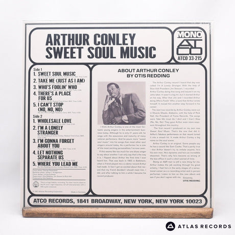 Arthur Conley - Sweet Soul Music - Crystal Clear LP Vinyl Record - NEW