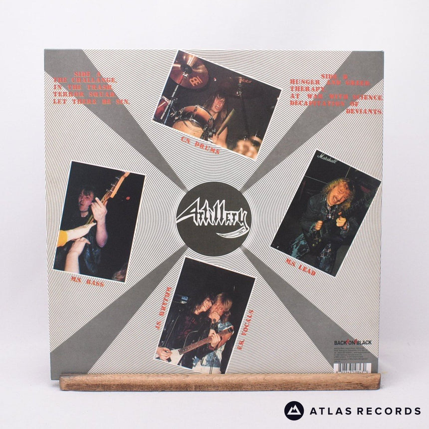 Artillery - Terror Squad - Clear Reissue Gatefold A B LP Vinyl Record - NM/NM