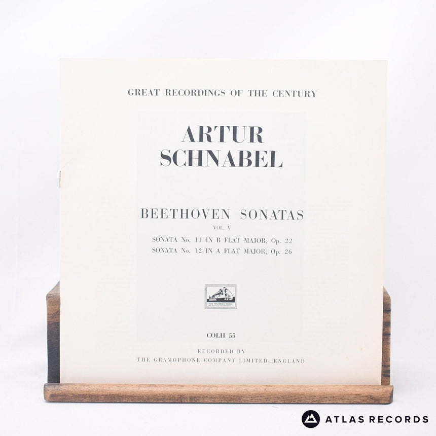 Artur Schnabel - Sonatas - LP Vinyl Record - EX/EX