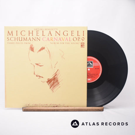 Arturo Benedetti Michelangeli Carnaval, op. 9 Three Pieces - Album for the young LP Vinyl Record - Front Cover & Record
