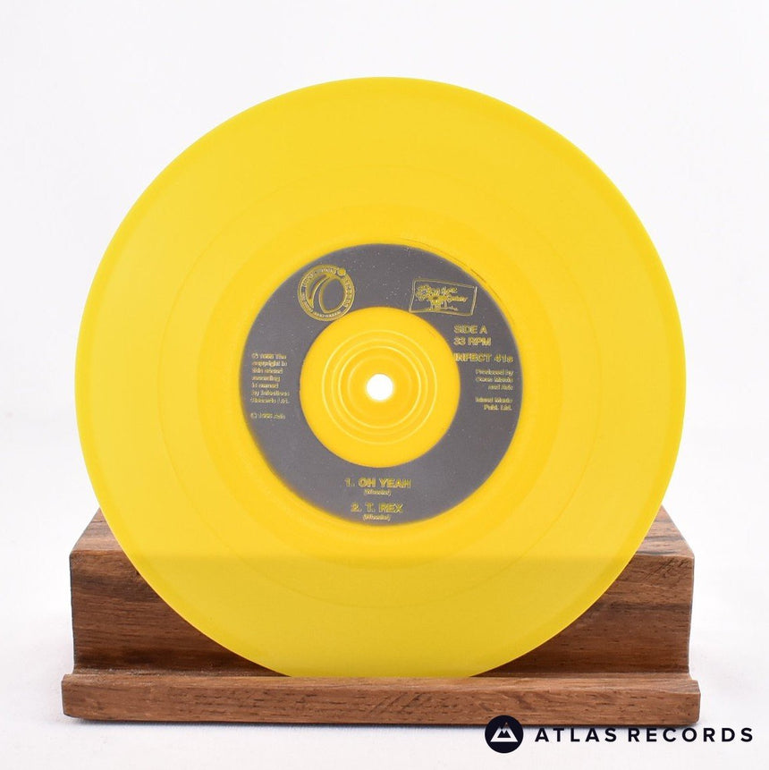 Ash - Oh Yeah - Yellow [Canary Yellow] Limited Edition 7" Vinyl Record - VG+/VG+