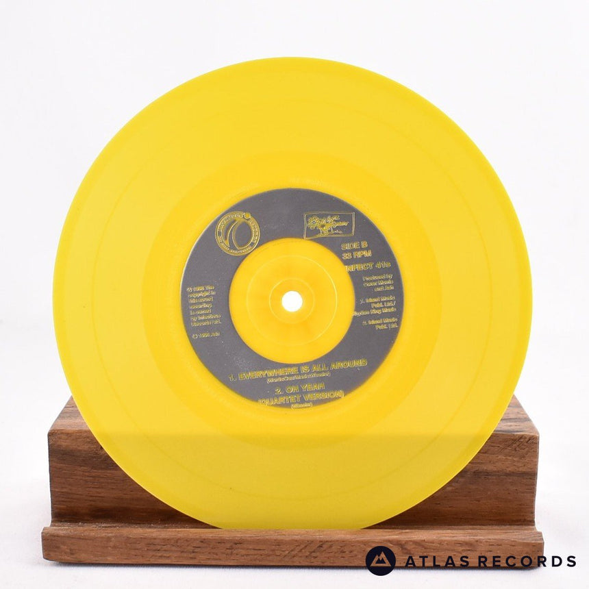 Ash - Oh Yeah - Yellow [Canary Yellow] Limited Edition 7" Vinyl Record - VG+/VG+