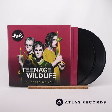 Ash Teenage Wildlife: 25 Years Of Ash 2 x LP Vinyl Record - Front Cover & Record