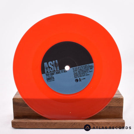 Ash - You Can't Have It All - Red Poster Sleeve 7" Vinyl Record - NM/NM
