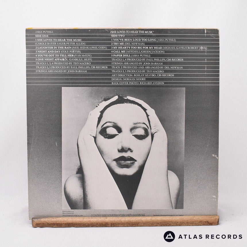 Asha Puthli - She Loves To Hear The Music - LP Vinyl Record - VG+/EX