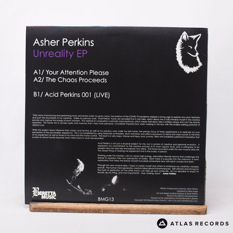 Asher Perkins - Unreality EP - 12" Vinyl Record - EX/EX