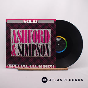 Ashford & Simpson Solid 12" Vinyl Record - Front Cover & Record