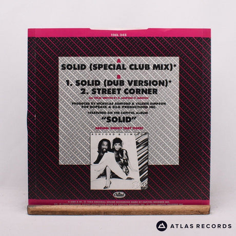 Ashford & Simpson - Solid (Special Club Mix) - 12" Vinyl Record - EX/EX