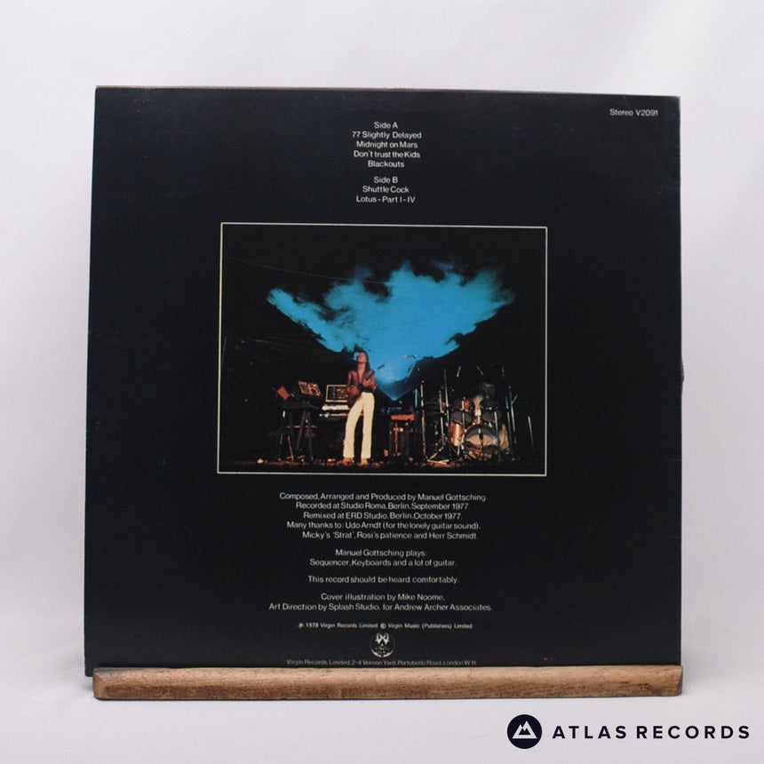 Ashra - Blackouts - LP Vinyl Record - VG+/EX